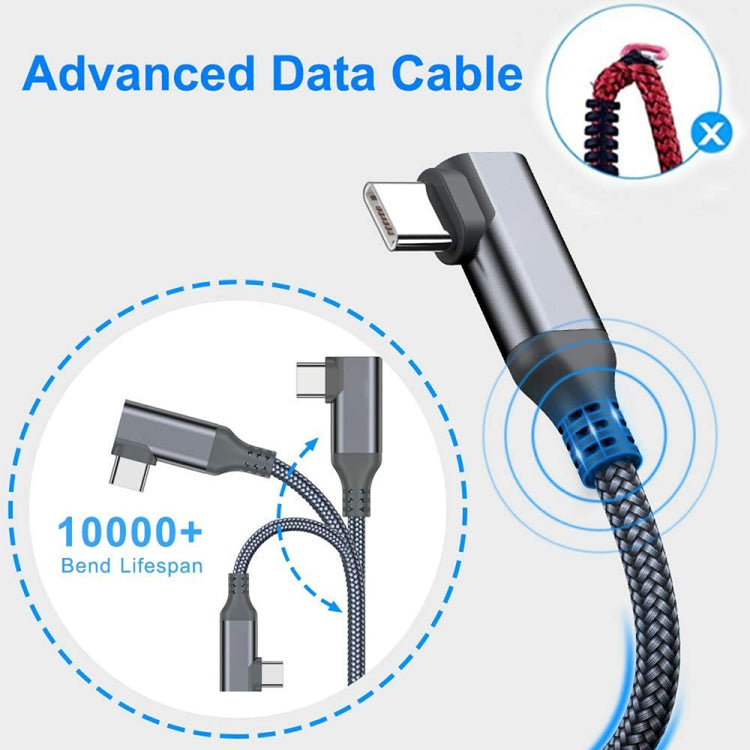 USB3.2 Gen1 VR Link Streamline For Oculus Quest 2, Model: C-C  Aluminum Shell 5M Braided Wire