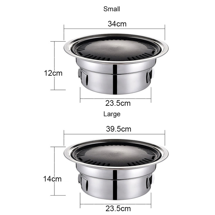 Home Multifunctional Adjustable Fire Barbecue Grill, Size: L (Grill Net)