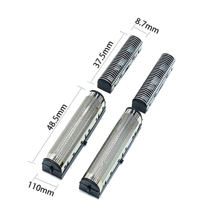 Electric Razor Trimmer Head Cover For Babylis,Style: Golden Knife Net+Silver Knife Head