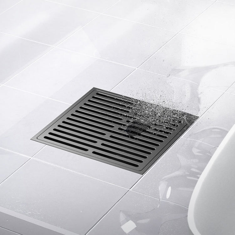Bathroom Sewer Deodorant Pure Copper Floor Drain, Specification: Chrome