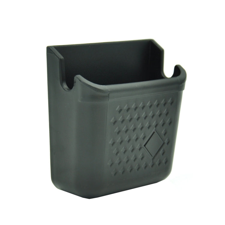 Vehicle Adhesive Mobile Phone Stand Card Cigarette Storage Box, Color: DM-004 Black