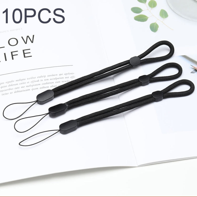 10 PCS Adjustable Mobile Phone Lanyard Short Type Lanyard Wrist Anti-lost Lanyard