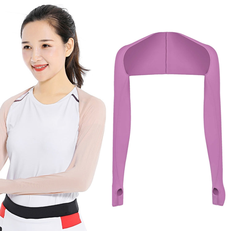 Golf Sunscreen Shawl Sleeves Outdoor Sports Cycling Ice Silk One Word Raglan Sleeves, Size: One Code