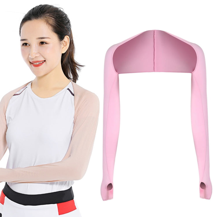 Golf Sunscreen Shawl Sleeves Outdoor Sports Cycling Ice Silk One Word Raglan Sleeves, Size: One Code