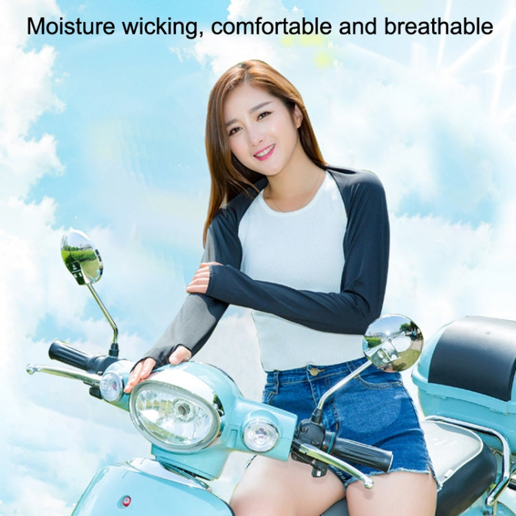 Golf Sunscreen Shawl Sleeves Outdoor Sports Cycling Ice Silk One Word Raglan Sleeves, Size: One Code