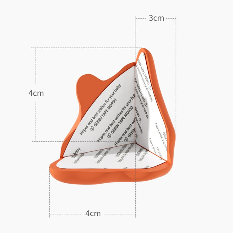 5 PCS Baby Table Corner Anti-collision Silicone Protective Cover