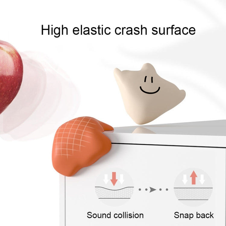 5 PCS Baby Table Corner Anti-collision Silicone Protective Cover