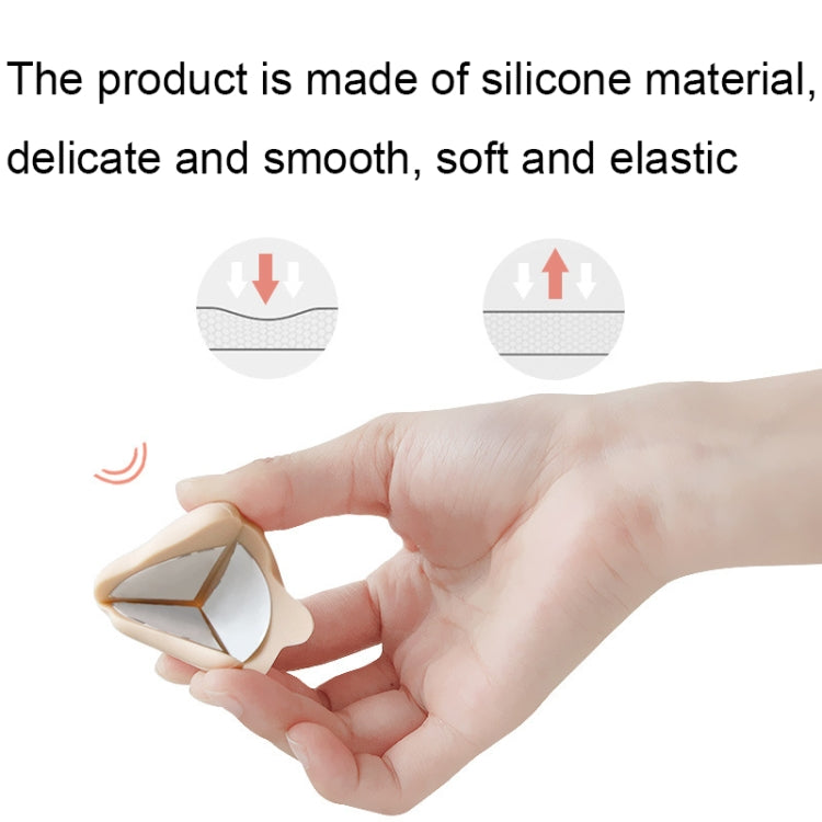 5 PCS Baby Table Corner Anti-collision Silicone Protective Cover