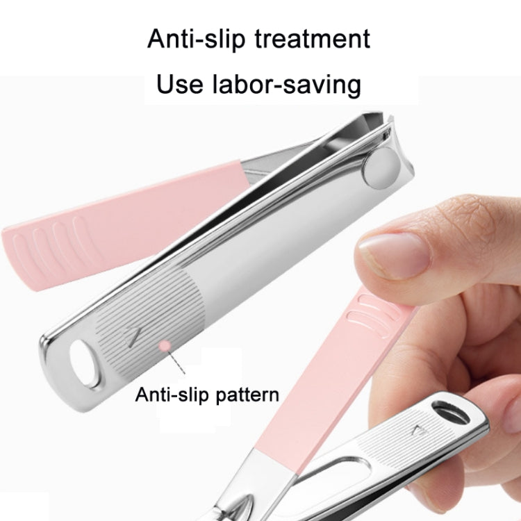 Stainless Steel Nail Clipper Set Beauty Eyebrow Trimmer, Color: 10 PCS/Set (Gold)
