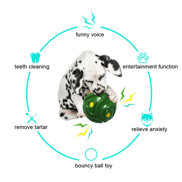 Dog Toothbrush Sound Molar Ball Texture Meteorite Dog Toy