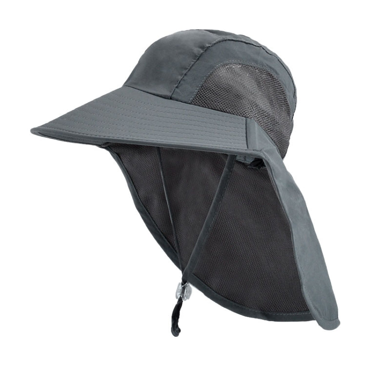 1039 Summer Children Fisherman Hat Large Brim Shawl Sun Hat