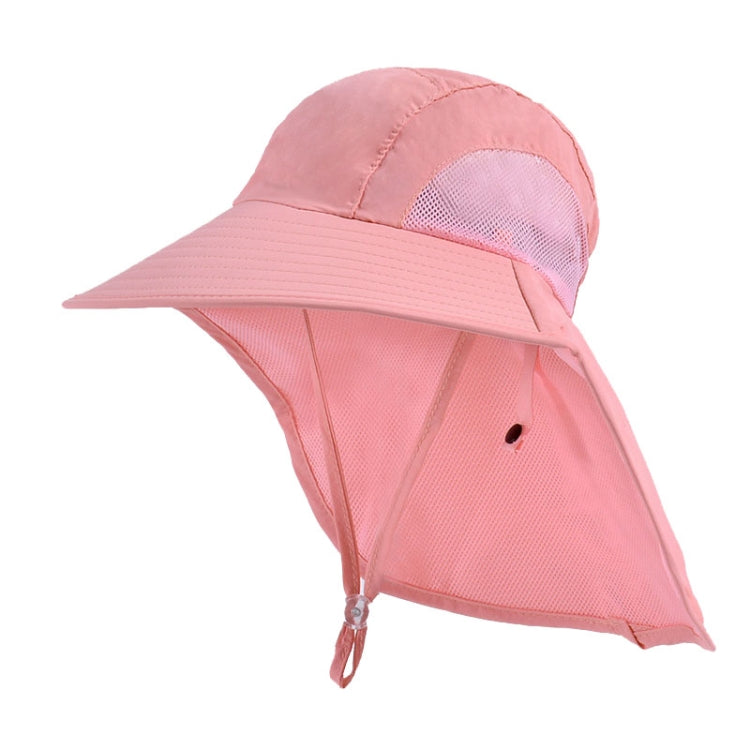 1039 Summer Children Fisherman Hat Large Brim Shawl Sun Hat
