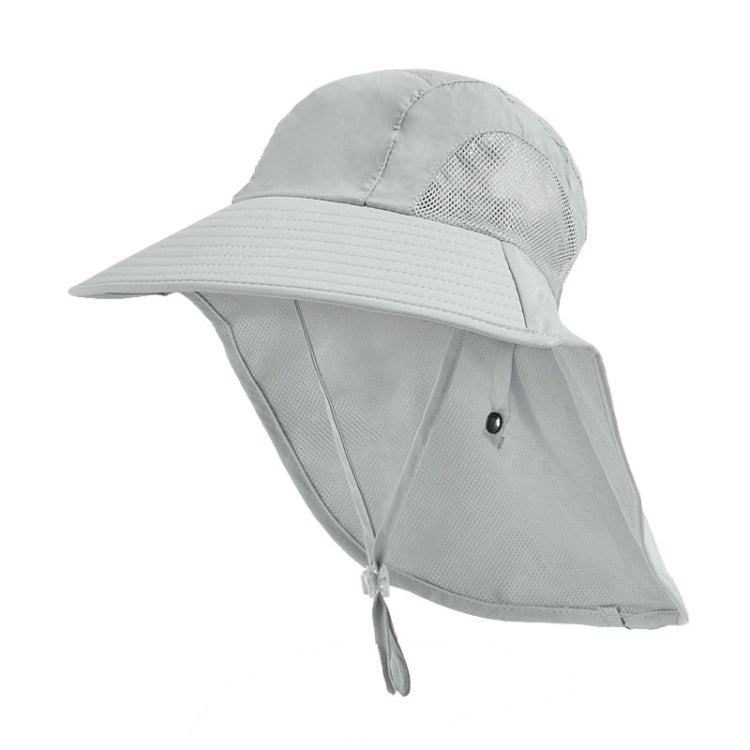 1039 Summer Children Fisherman Hat Large Brim Shawl Sun Hat