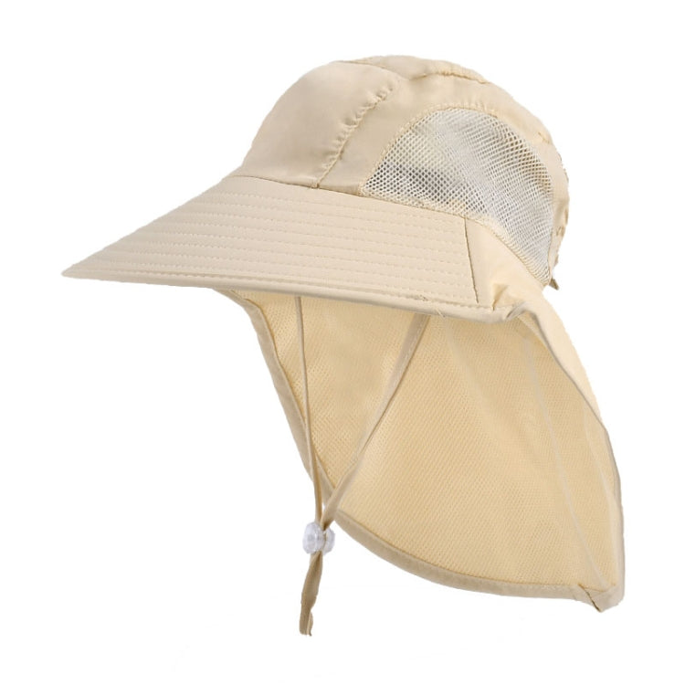 1039 Summer Children Fisherman Hat Large Brim Shawl Sun Hat