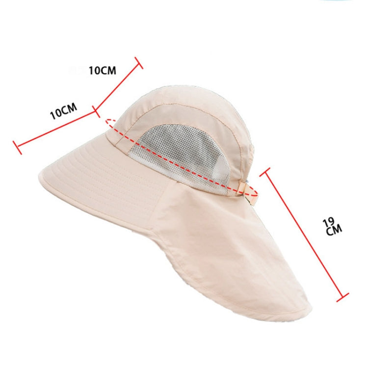 1039 Summer Children Fisherman Hat Large Brim Shawl Sun Hat
