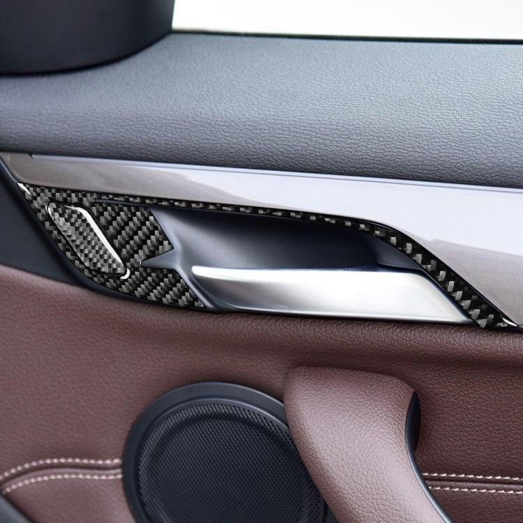 For BMW X1 F48/X2 F39 5pcs /Set Left-Hand Drive Door Handle Frame Sticker - Black