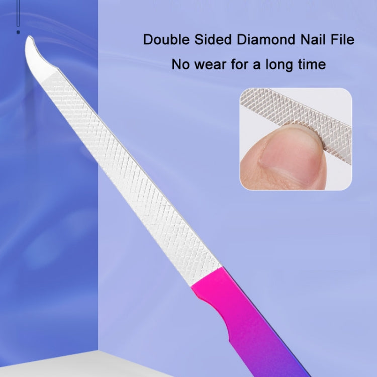 10 PCS/Set Stainless Steel Bright Beauty Nail Clipper Trimming Set