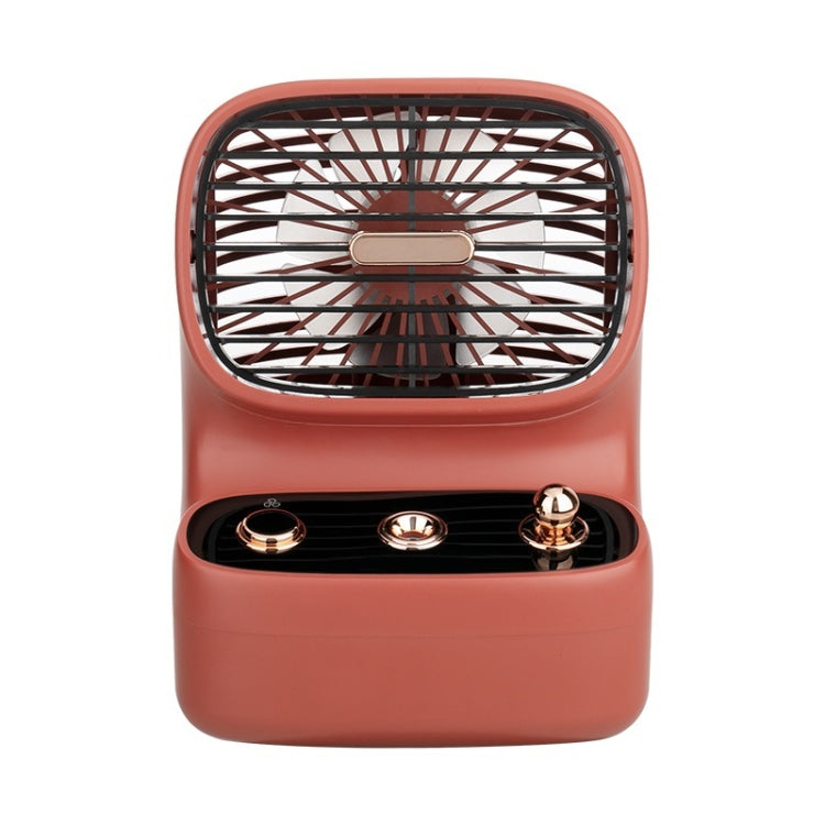 ZAY-F009 Retro Game Console Shape USB Charging Spray Fan