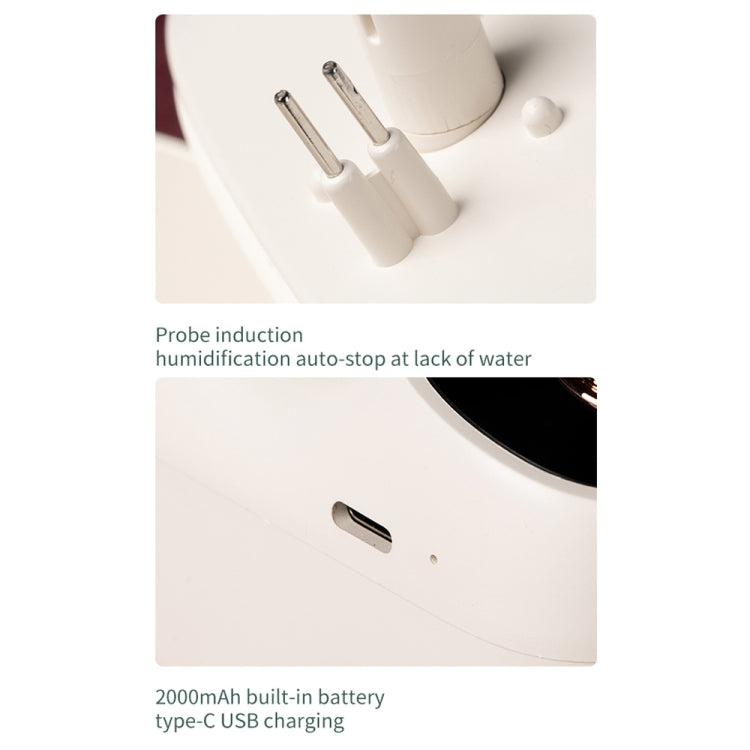 ZAY-F009 Retro Game Console Shape USB Charging Spray Fan