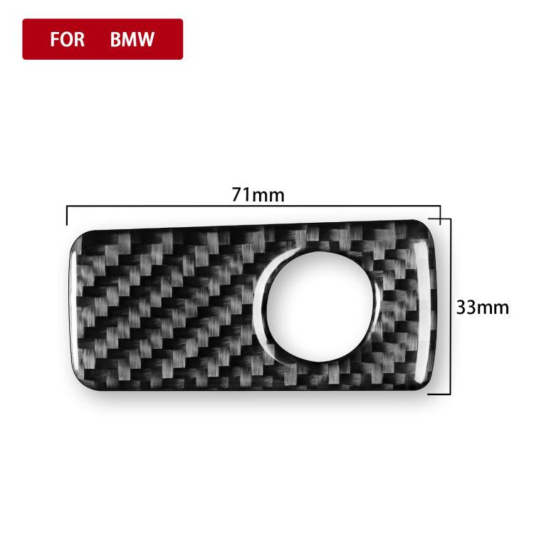 For BMW X1 F48/X2 F39 Right-Hand Drive Glove Box Handle Sticker - Black