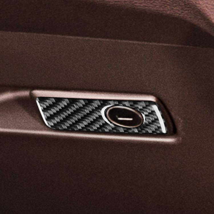 For BMW X1 F48/X2 F39 Right-Hand Drive Glove Box Handle Sticker - Black
