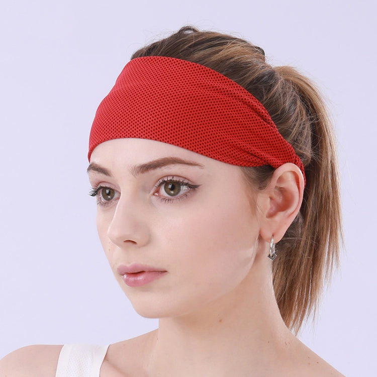 3 PCS Cold Feeling Sports Hairband Fitness Sweat-absorbing Belt