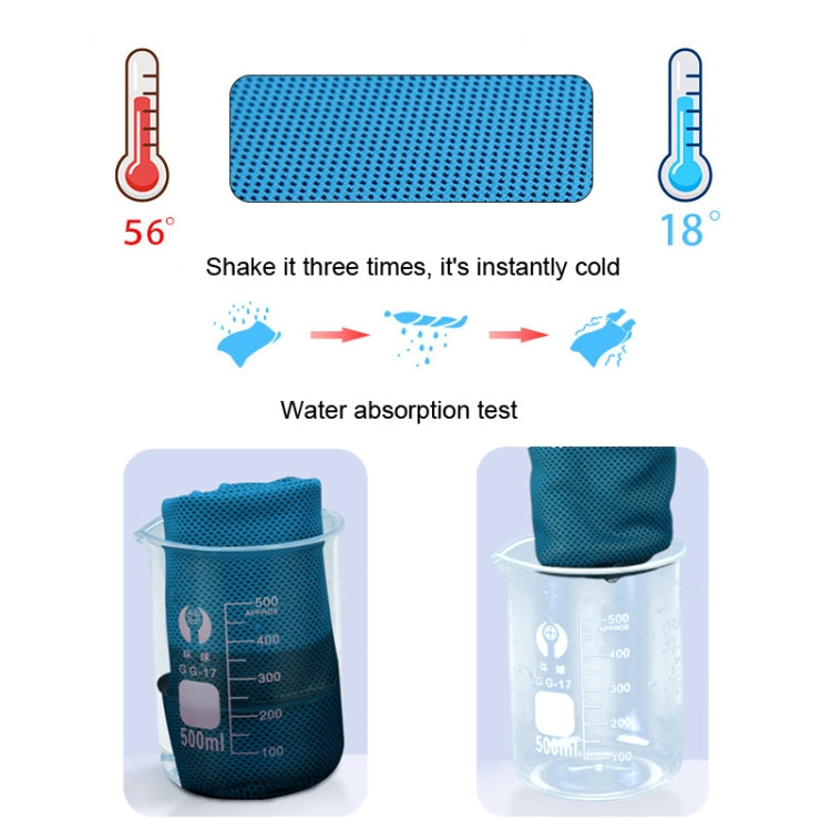 3 PCS Cold Feeling Sports Hairband Fitness Sweat-absorbing Belt