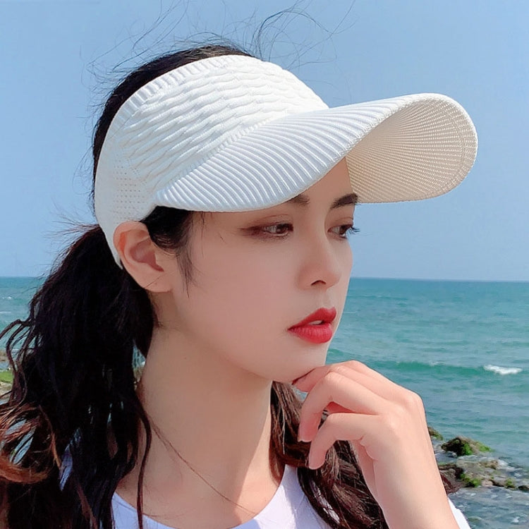 8010 Lady Empty Top Outdoor Sports Peaked Cap Students Sun Hat