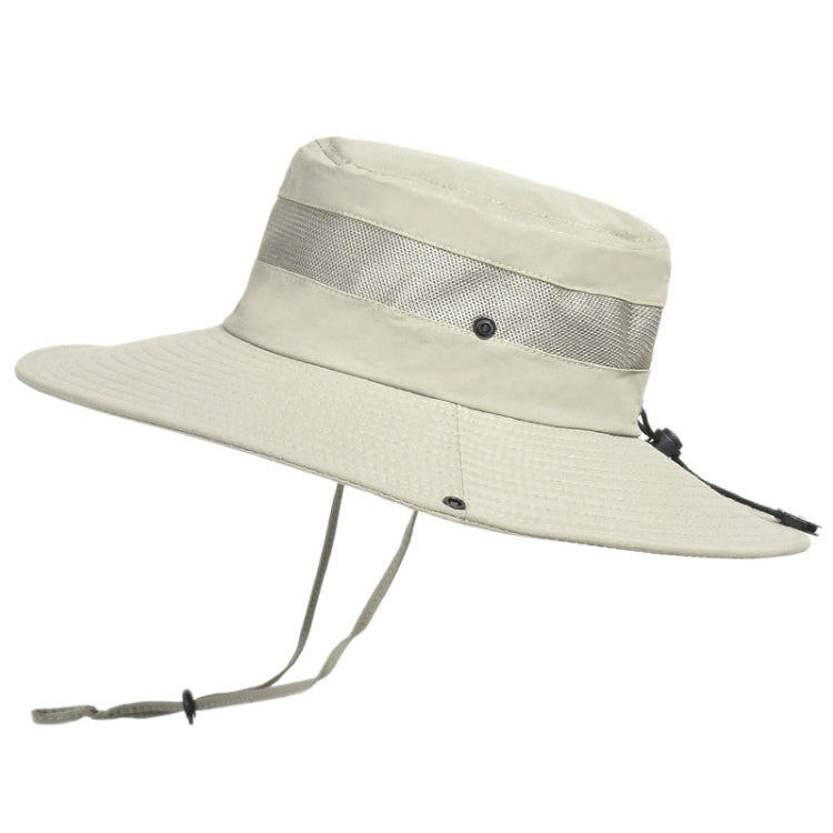 9090 Men Outdoor Fishing Climbing Mountain Large Brim Fisherman Hat