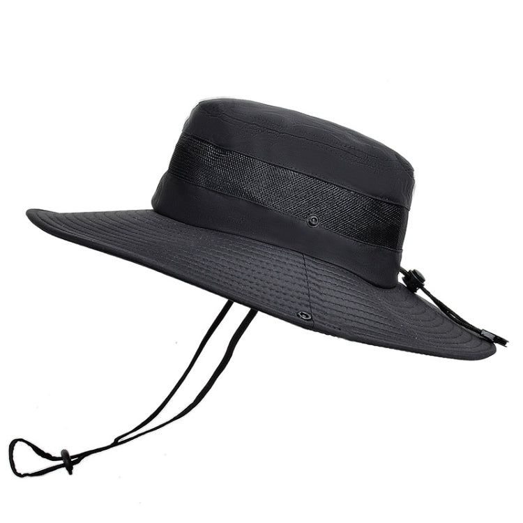 9090 Men Outdoor Fishing Climbing Mountain Large Brim Fisherman Hat