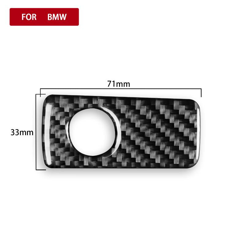 For BMW X1 F48/X2 F39 Left-Hand Drive Glove Box Handle Sticker - Black
