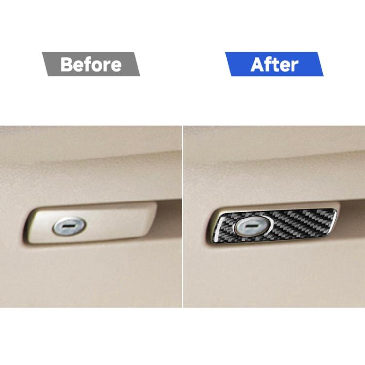 For BMW X1 F48/X2 F39 Left-Hand Drive Glove Box Handle Sticker - Black