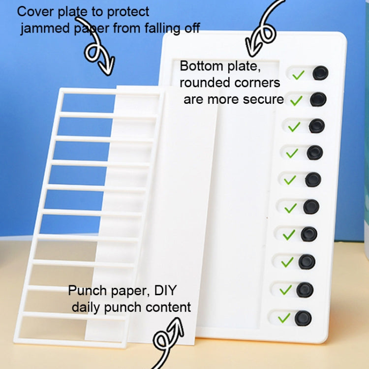 2 PCS  Wall Hanging Checklist Memo Boards Adjustable Checklist Board,Style: My Chores