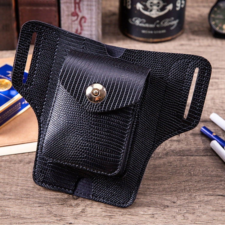 Men Belt Cigarette Box Mobile Phone Waist Bag Cigarette Holder