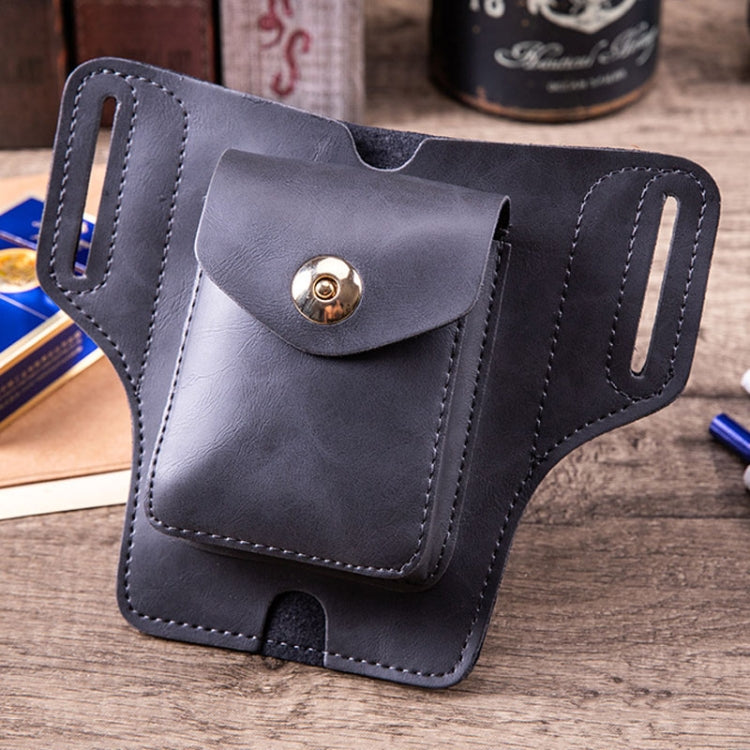 Men Belt Cigarette Box Mobile Phone Waist Bag Cigarette Holder