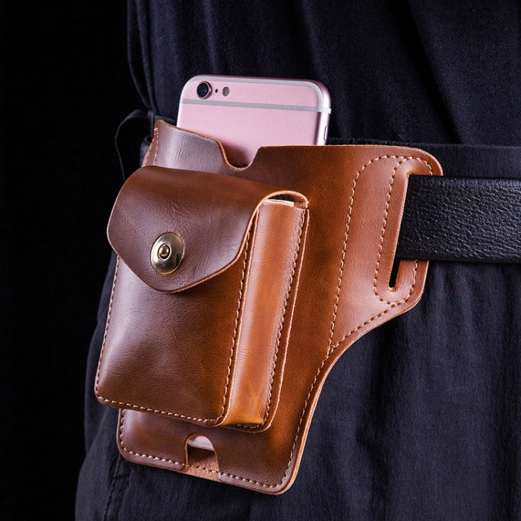 Men Belt Cigarette Box Mobile Phone Waist Bag Cigarette Holder