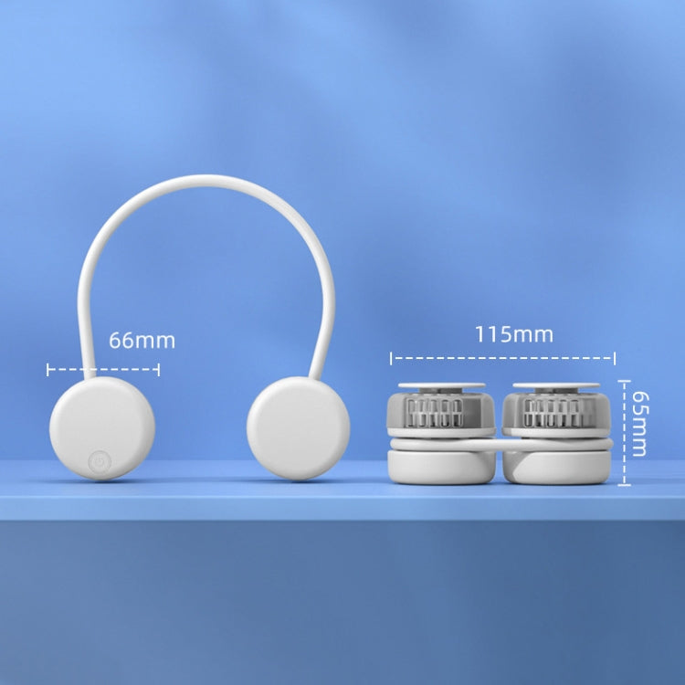 ZAY-F011 USB Charging Portable Sports Neck Bladeless Fan