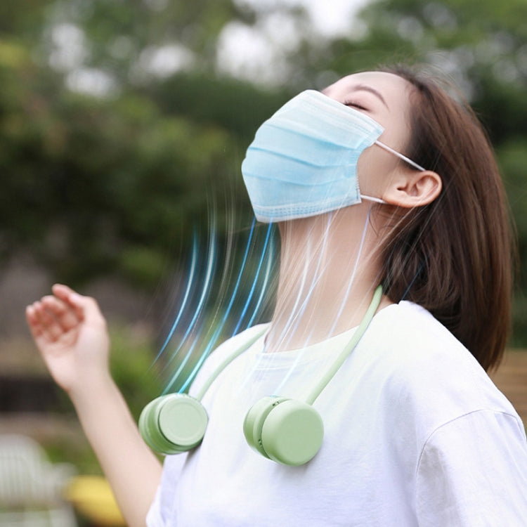 ZAY-F011 USB Charging Portable Sports Neck Bladeless Fan