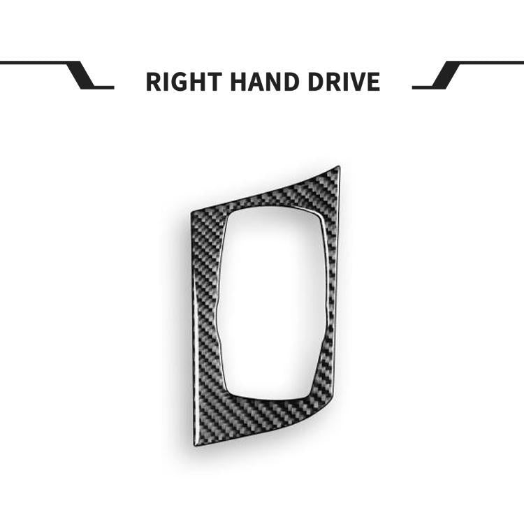 For BMW X1 F48/X2 F39 Right-Hand Drive Multimedia Knob Panel Sticker - Black