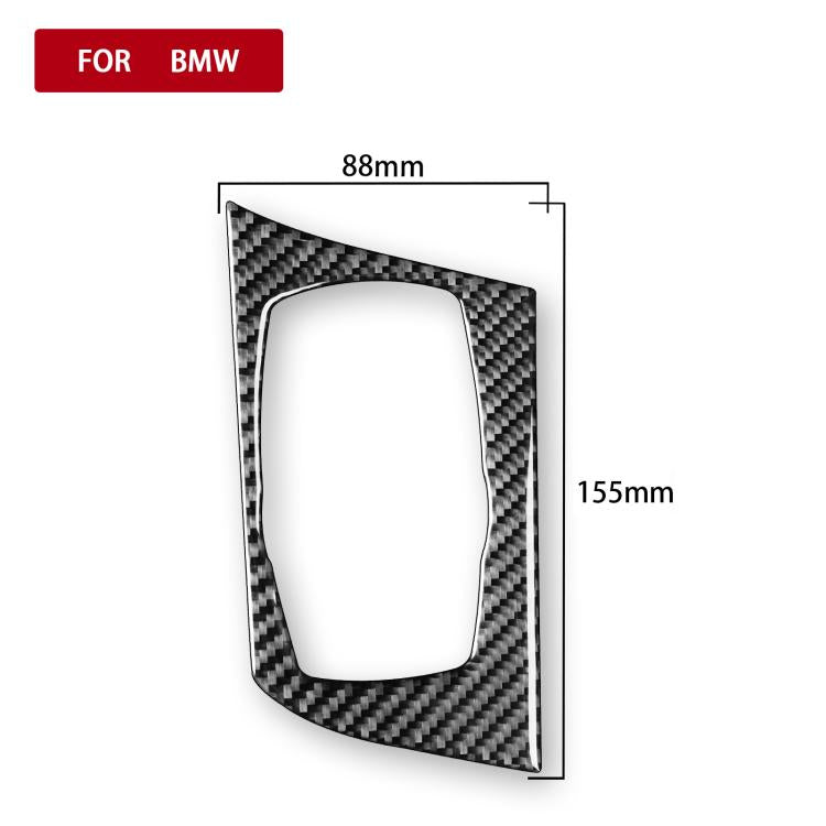 For BMW X1 F48/X2 F39 Right-Hand Drive Multimedia Knob Panel Sticker - Black
