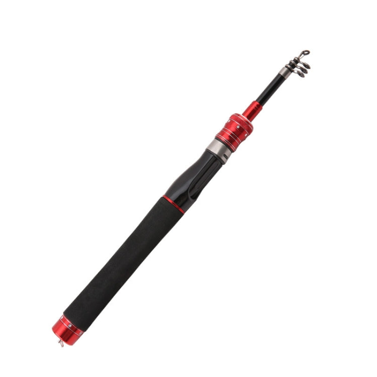 Telescopic Lure Rod Mini Fishing Rod Portable Fishing Tackle, Length: 1.8m