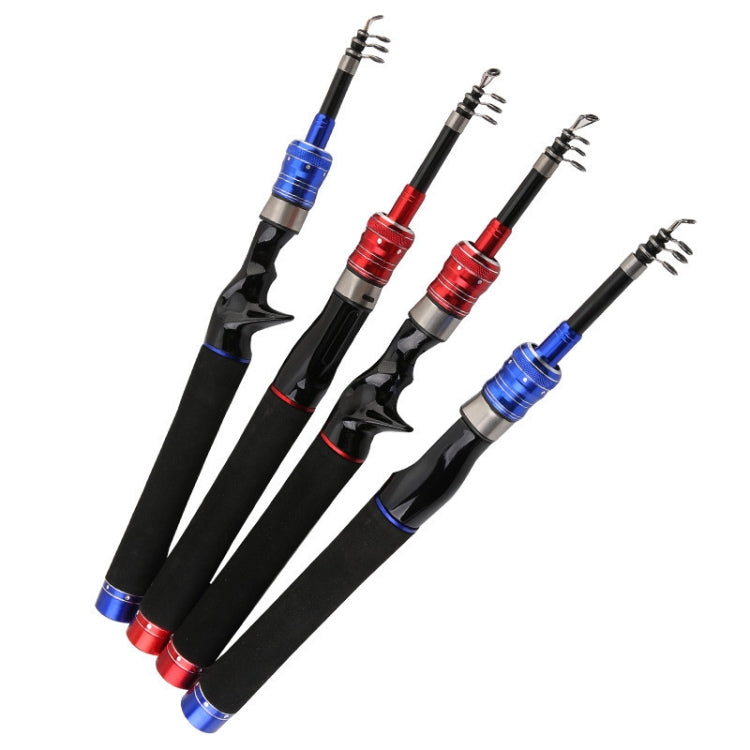 Telescopic Lure Rod Mini Fishing Rod Portable Fishing Tackle, Length: 1.8m