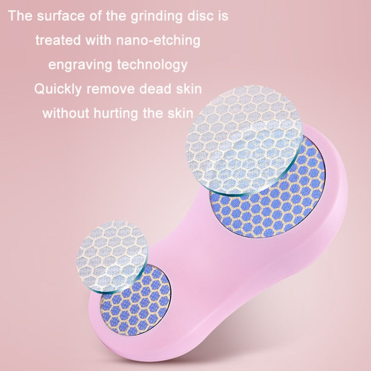 3 PCS Double Sided Glass Peeling Calluses Foot File, Material: Sandpaper (Pink)