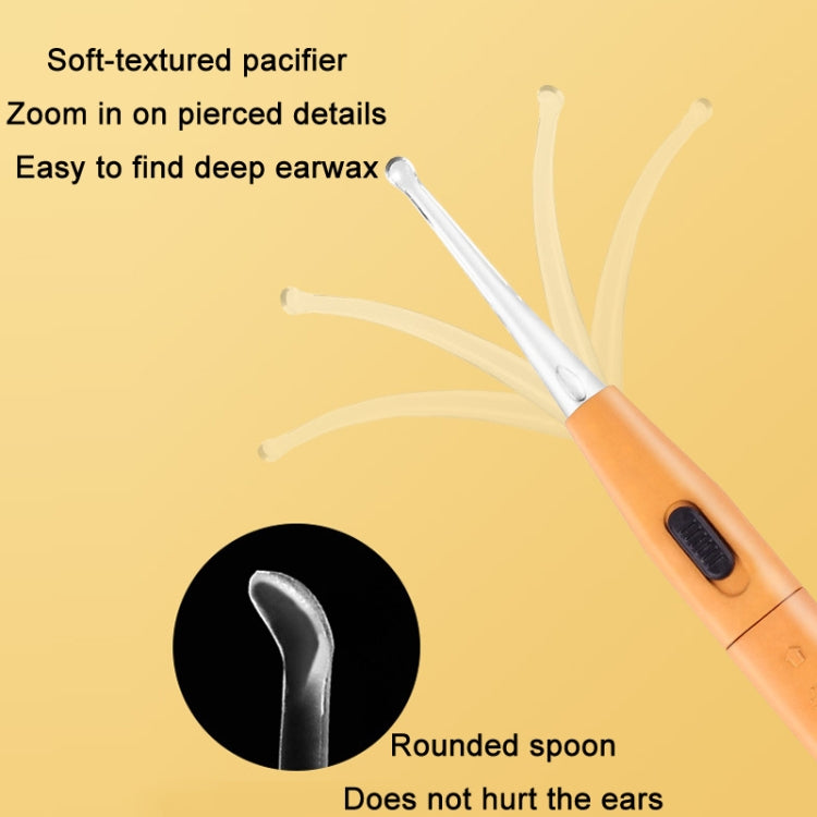 5 PCS Children Luminous Visual Ear Picking Tool With Light, Color: Ear Spoon (Blue)