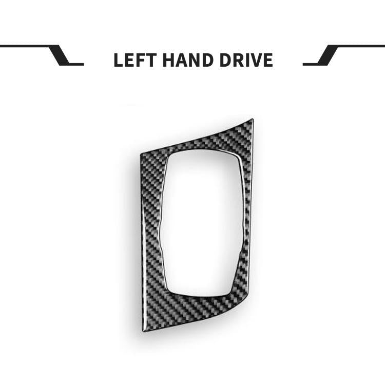 For BMW X1 F48/X2 F39 Left-Hand Drive Multimedia Knob Panel Sticker - Black