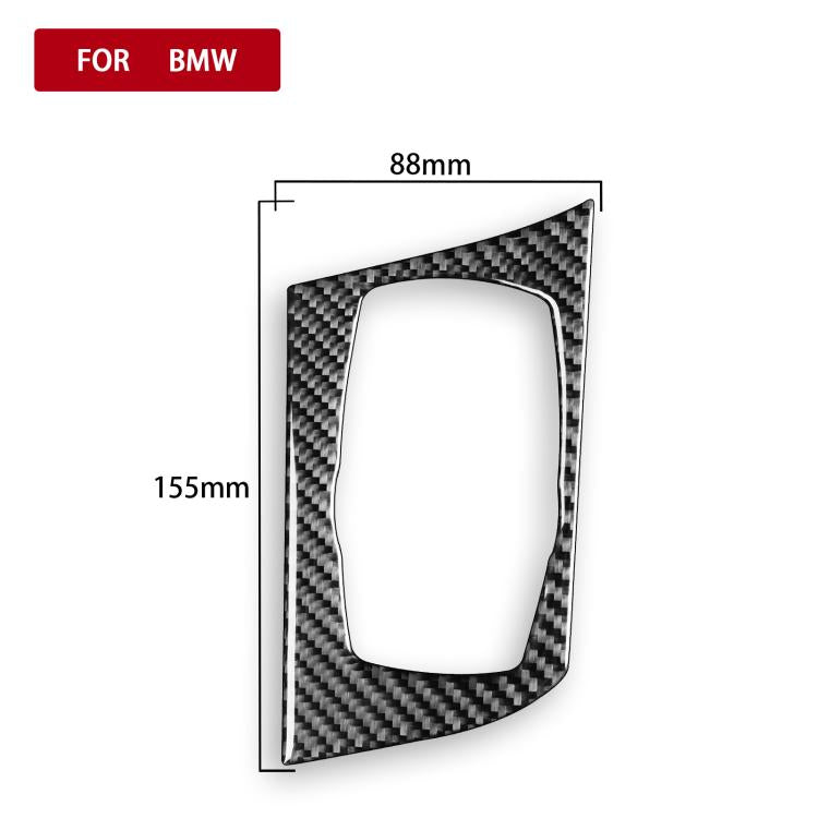 For BMW X1 F48/X2 F39 Left-Hand Drive Multimedia Knob Panel Sticker - Black
