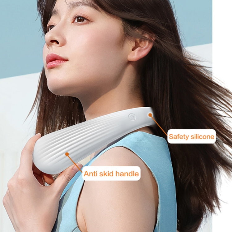 Lazy Hanging Neck Fan Bladeless Silent Sports Fan,Model: T36 Pink 3000 mAh