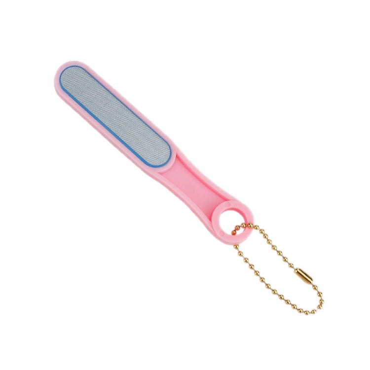 3 PCS Grinding Polishing Nano Glass Nail Grinder, Specification: Single Side Pink