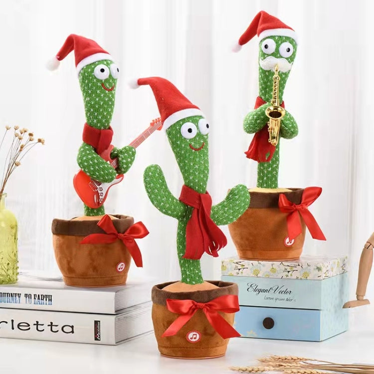 Tape Glowing Singing Swing Dancing Cactus Christmas Gift