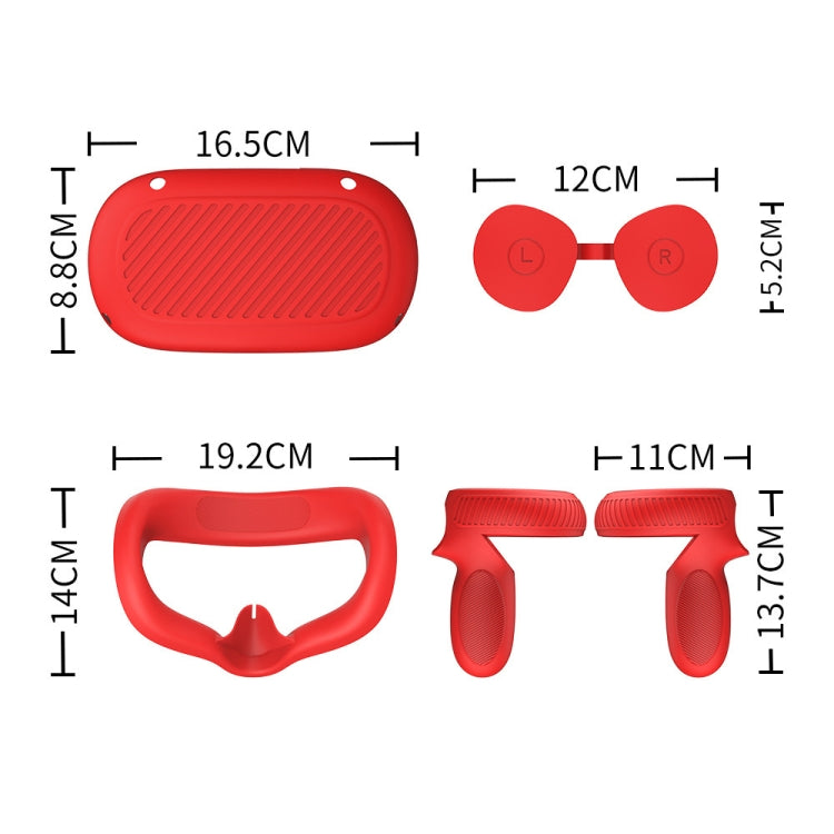 VR Glasses Lens Shell Handle Protective Case For Oculus Quest 2
